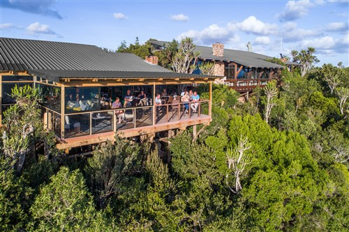 Main lodge living area
