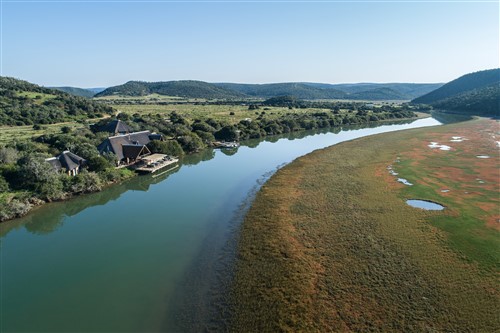 River Lodge aerial view