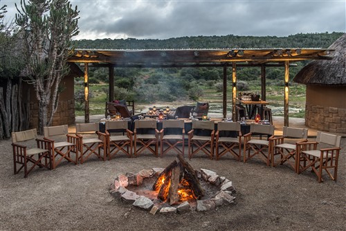 Riverside boma dining