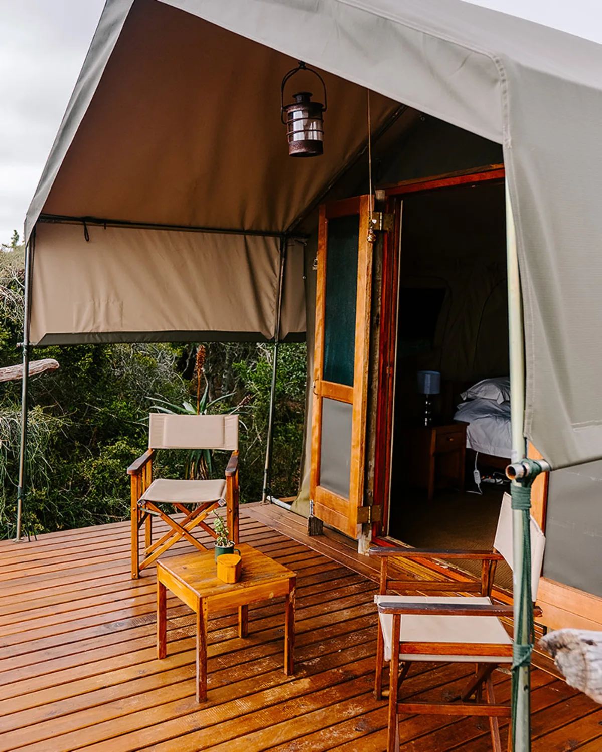 Comfortable Safari Family Tent at Woodbury Tented Camp